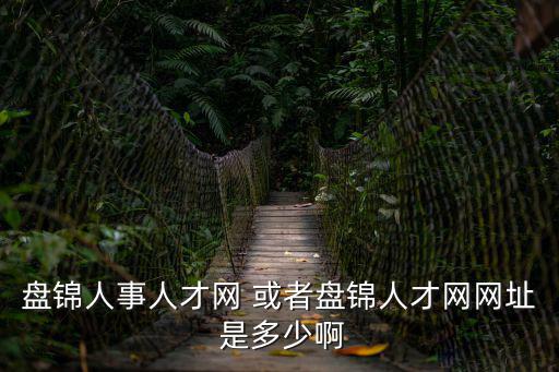 盤錦人事人才網，盤錦人事局