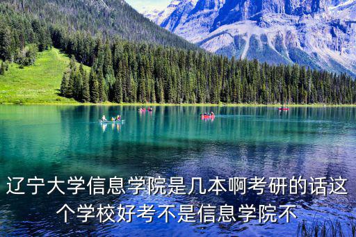 遼寧大學信息學院，遼寧信息學院位置做什么車到哪