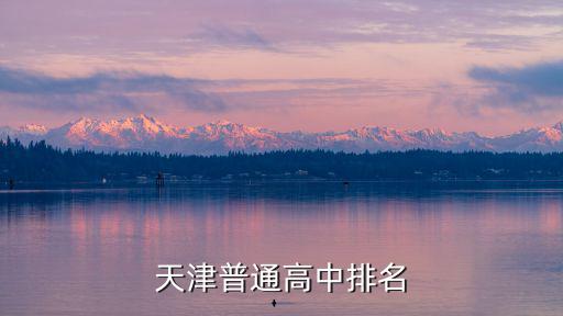 天津普通高中排名