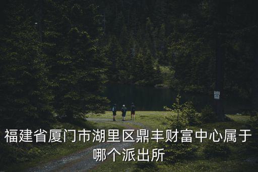 福建省廈門市湖里區(qū)鼎豐財(cái)富中心屬于哪個(gè)派出所