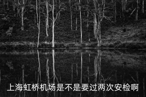 二次安檢，上海虹橋機場是不是要過兩次安檢啊