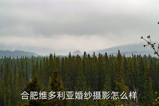 合肥維多利亞婚紗攝影怎么樣