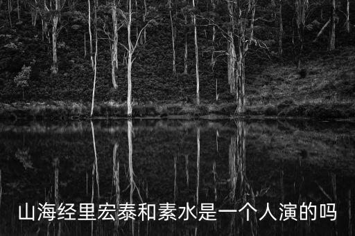 山海經(jīng)里宏泰和素水是一個(gè)人演的嗎