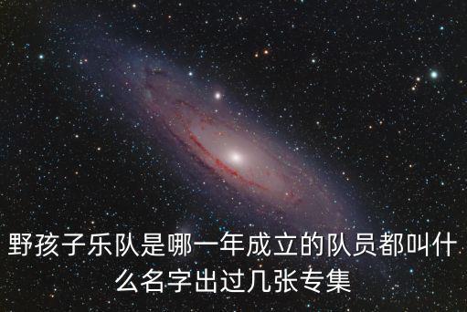 野孩子樂隊是哪一年成立的隊員都叫什么名字出過幾張專集