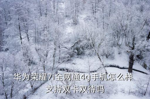 華為7i，榮耀7i手機多少錢 華為榮耀7i價格售價多少錢