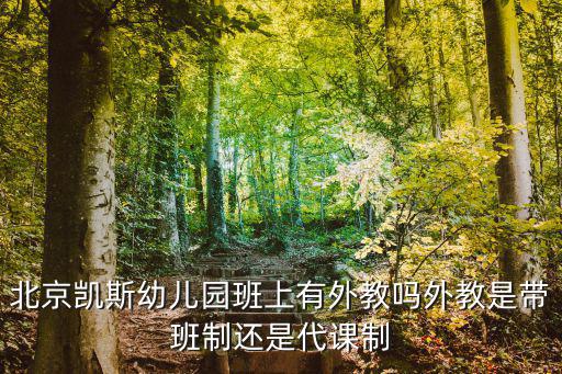 北京凱斯幼兒園班上有外教嗎外教是帶班制還是代課制