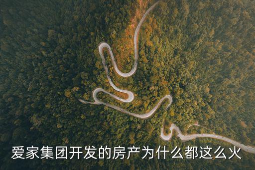愛家集團開發的房產為什么都這么火