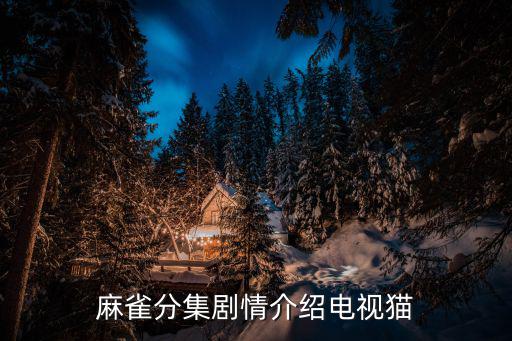 麻雀分集劇情介紹，麻雀分集劇情介紹電視貓