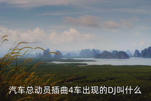 汽車總動員插曲4車出現的DJ叫什么