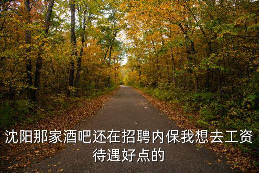 沈陽那家酒吧還在招聘內保我想去工資待遇好點的