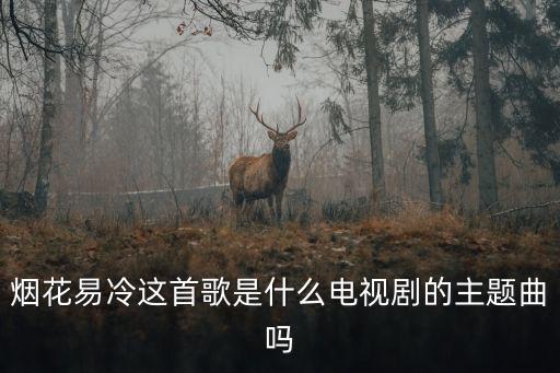 煙花易冷電視劇，周杰倫的煙花易冷中的mv是哪部電視