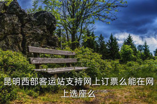 昆明西部客運站支持網上訂票么能在網上選座么