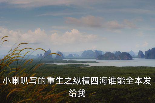 小喇叭寫的重生之縱橫四海誰能全本發給我