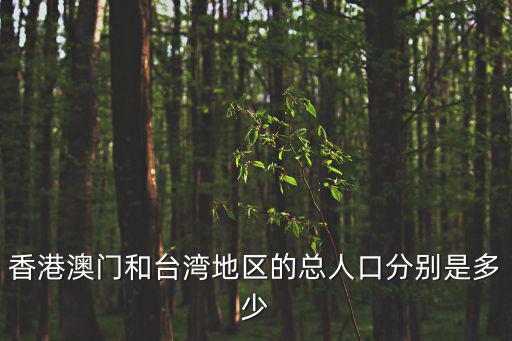 香港澳門臺灣，港澳臺是指哪個地區