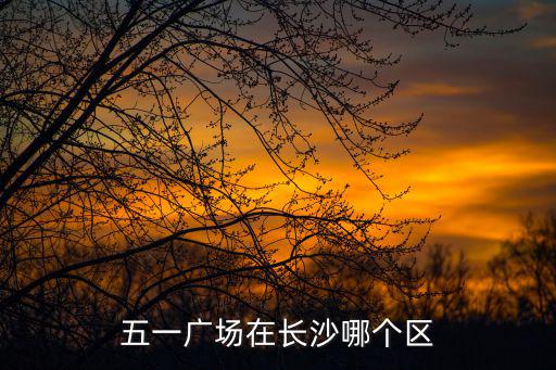 五一廣場(chǎng)在長(zhǎng)沙哪個(gè)區(qū)
