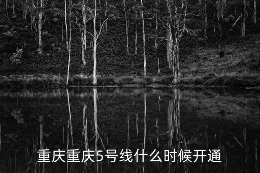 重慶重慶5號線什么時候開通