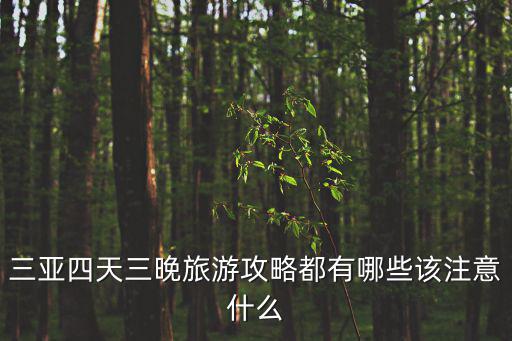 亞龍灣旅游攻略，帶父母去三亞游玩你知道有哪些超全旅游攻略分享