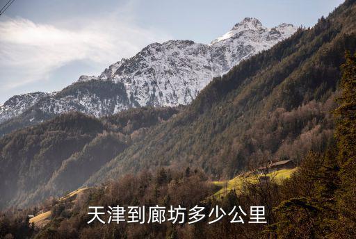 天津到廊坊多少公里