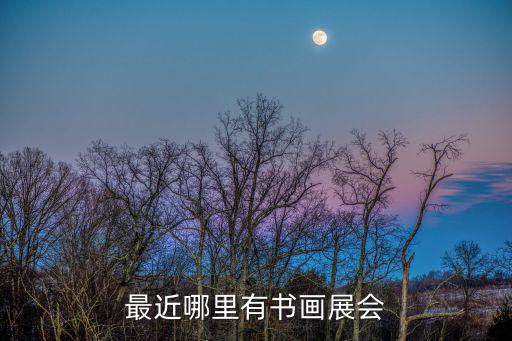 書畫展，最近哪里有書畫展會
