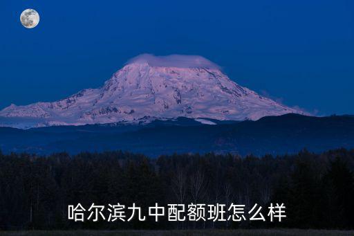 哈爾濱九中，哈爾濱市第九中學校