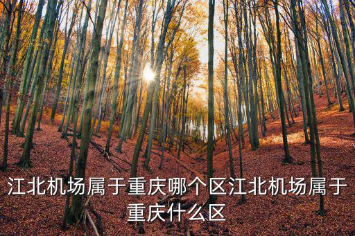 江北機(jī)場(chǎng)屬于重慶哪個(gè)區(qū)江北機(jī)場(chǎng)屬于重慶什么區(qū)