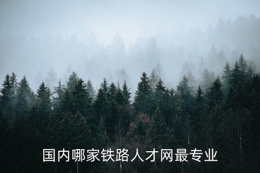 國內哪家鐵路人才網最專業