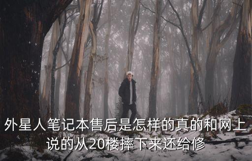 外星人筆記本售后是怎樣的真的和網上說的從20樓摔下來還給修