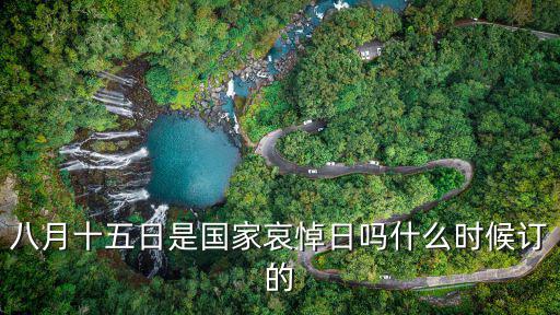 國家哀悼日，什么是全國哀悼日