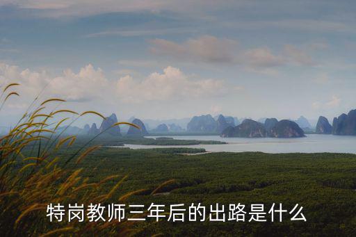 特崗教師三年后的出路是什么