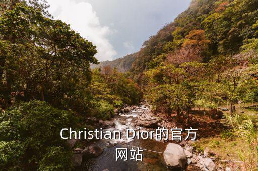 Christian Dior的官方網(wǎng)站
