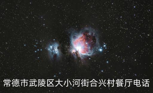 常德市武陵區(qū)大小河街合興村餐廳電話