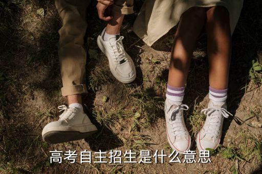 高考自主招生是什么意思