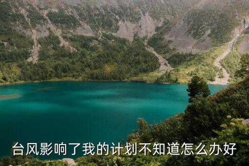 臺風影響了我的計劃不知道怎么辦好
