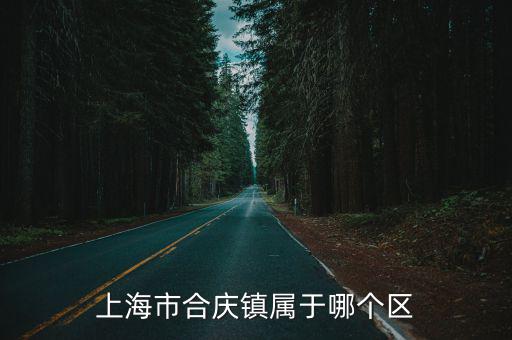 和慶鎮，合慶鎮在浦東的什么位置