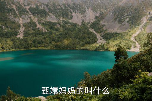 甄嬛媽媽的叫什么