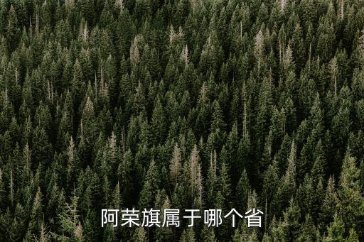 阿榮旗屬于哪個省