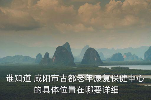 老年康復中心，南京的精神病老年康復中心