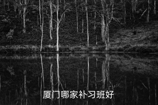 廈門哪家補(bǔ)習(xí)班好