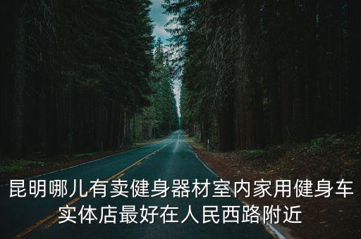 昆明哪兒有賣健身器材室內家用健身車實體店最好在人民西路附近