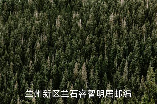 蘭州新區蘭石睿智明居郵編