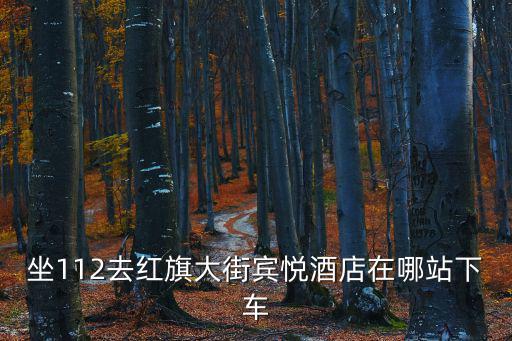 坐112去紅旗大街賓悅酒店在哪站下車