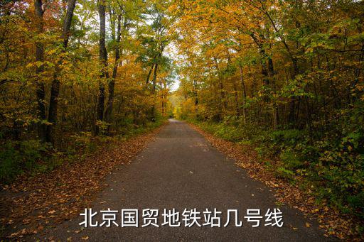 北京國貿地鐵站幾號線