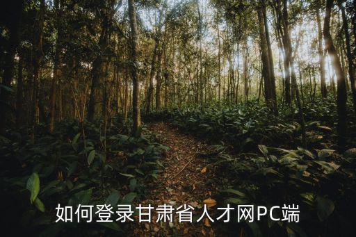 甘肅省人才網，甘肅比較好的人才招聘網站求助