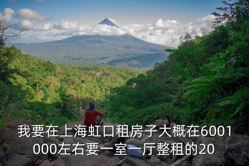 我要在上海虹口租房子大概在6001000左右要一室一廳整租的20