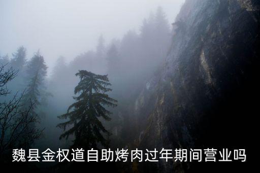 魏縣金權道自助烤肉過年期間營業嗎