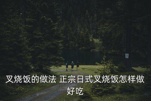 叉燒飯，叉燒飯的做法 正宗日式叉燒飯怎樣做好吃