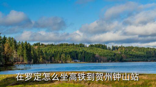 坐上高鐵去賀州，在羅定怎么坐高鐵到賀州鐘山站