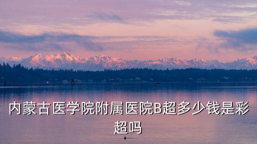 內蒙古醫學院附屬醫院B超多少錢是彩超嗎