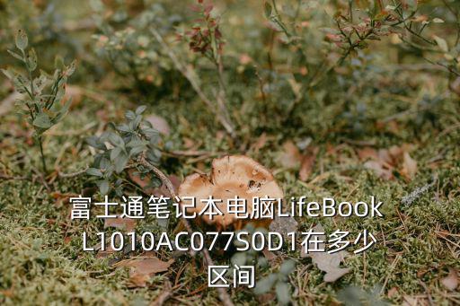 富士通筆記本電腦LifeBook L1010AC077S0D1在多少區間