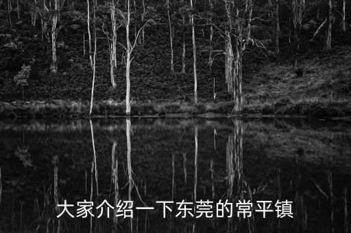 大家介紹一下東莞的常平鎮